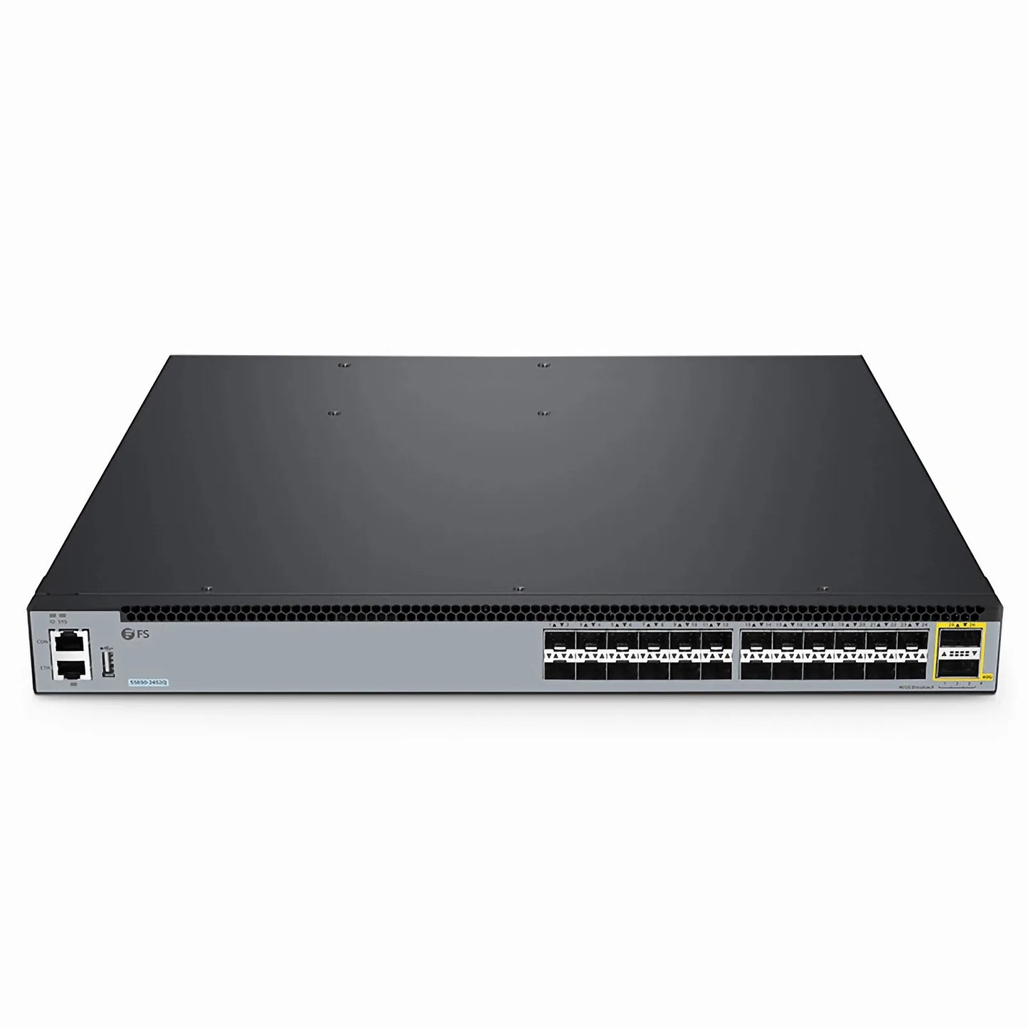S5850-24S2Q, 24-Port Ethernet L3 Switch, 24 x 10Gb SFP+, with 2 x 40Gb QSFP+, Support MLAG
