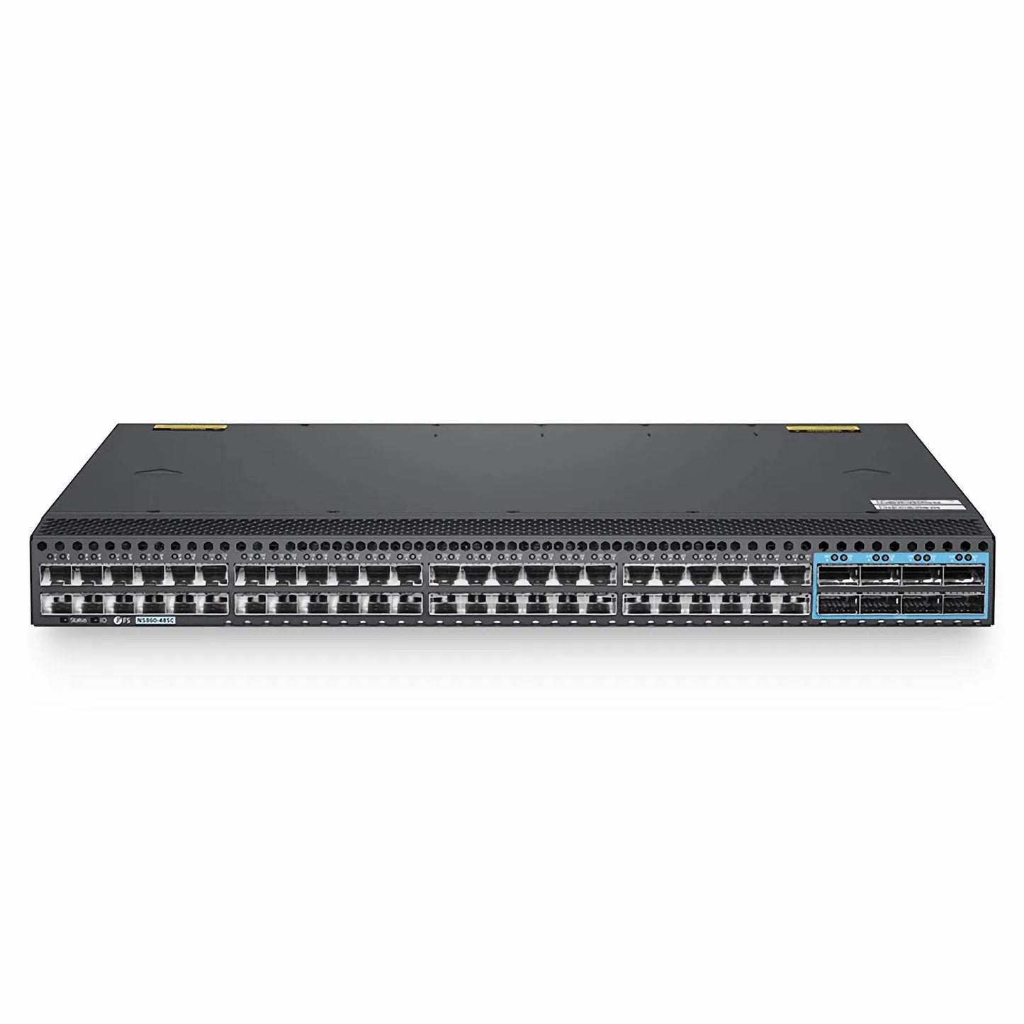 N5860-48SC, 48-Port Ethernet L3 Data Center Switch, 48 x 10Gb SFP+, with 8 x 100Gb QSFP28, Support MLAG/Stacking, Broadcom Chip, Dual AC PSUs, Front-to-Back Airflow