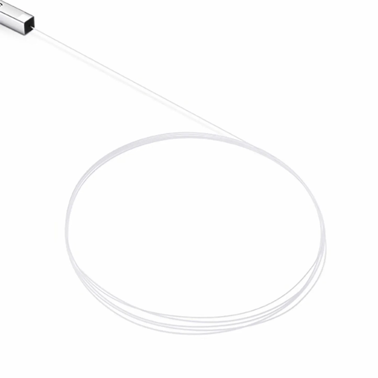 1 x 4 PLC Fiber Splitter, Steel Tube, Bare Fiber 250μm, No Connector, Singlemode