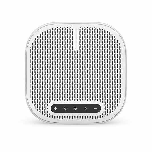 SP640 USB/Bluetooth Speakerphone for Home & Office, 360 ° Voice Pickup with 4 Microphones, Charging Your Devices