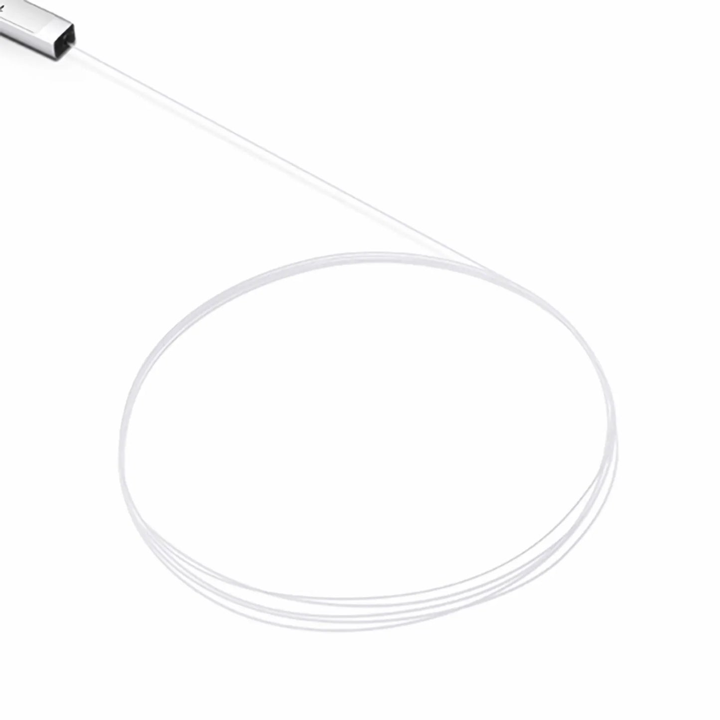 1 x 2 PLC Fiber Splitter, Steel Tube, Bare Fiber 250μm, No Connector