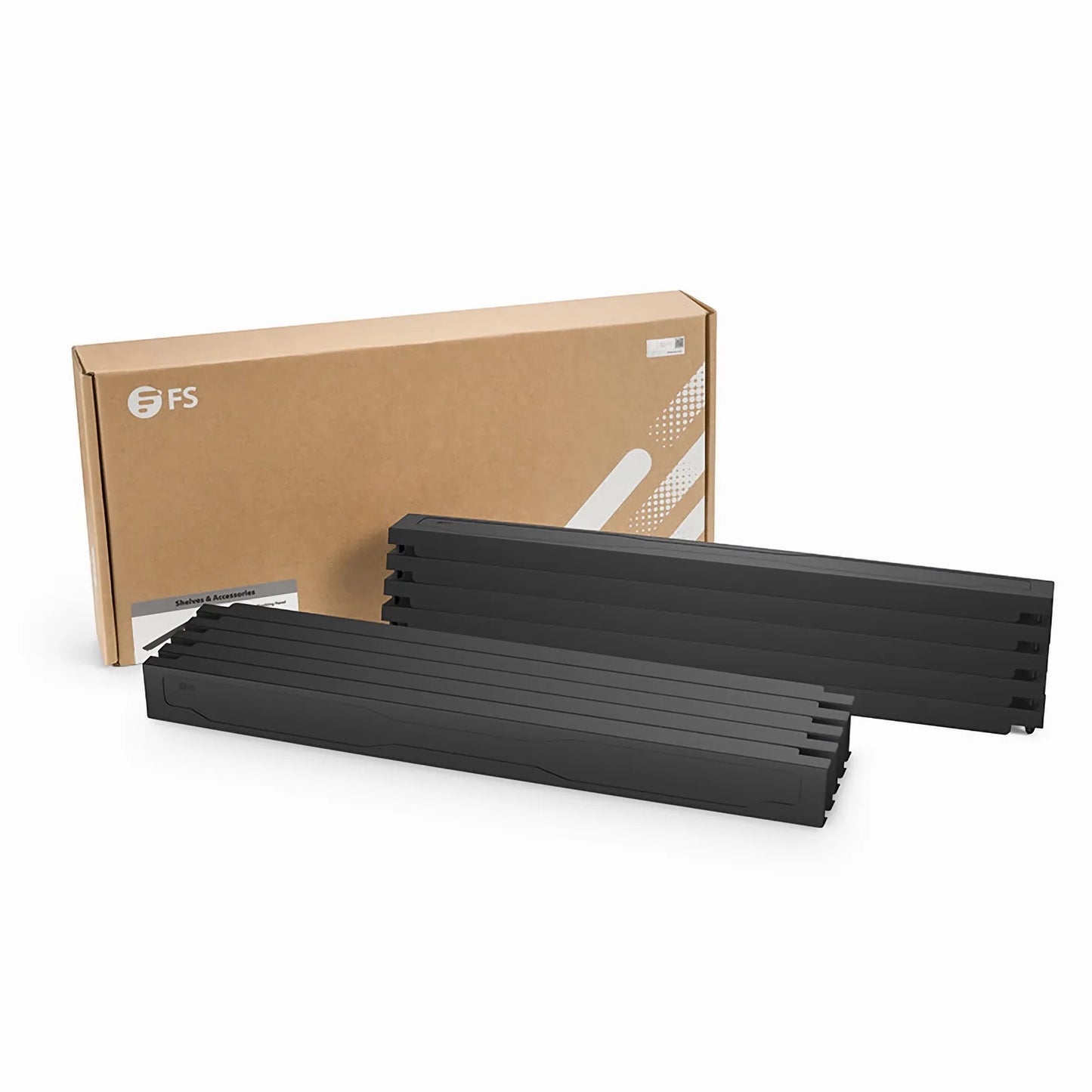 1U 19'' Tool-less Rack Blanking Panel, Self-Attaching Design (10pcs/Pack)