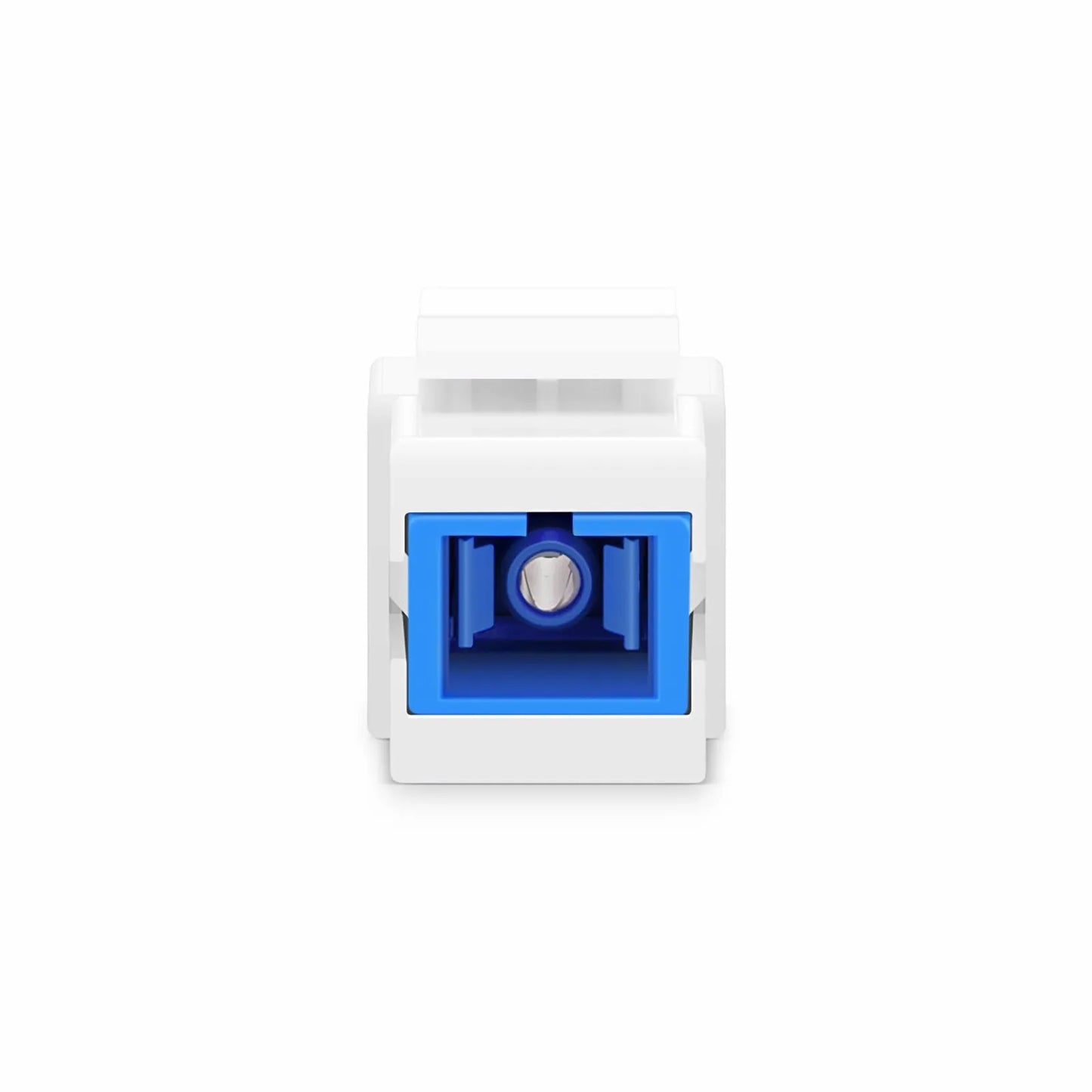 SC/UPC to SC/UPC Simplex Single Mode Fiber Keystone Jack