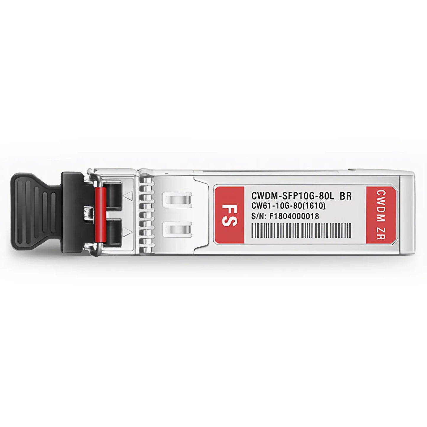 Brocade XBR-SFP10G1610-80 Compatible SFP+ 10G CWDM 1610nm 80km DOM Duplex LC/UPC SMF Optical Transceiver Module for Transmission