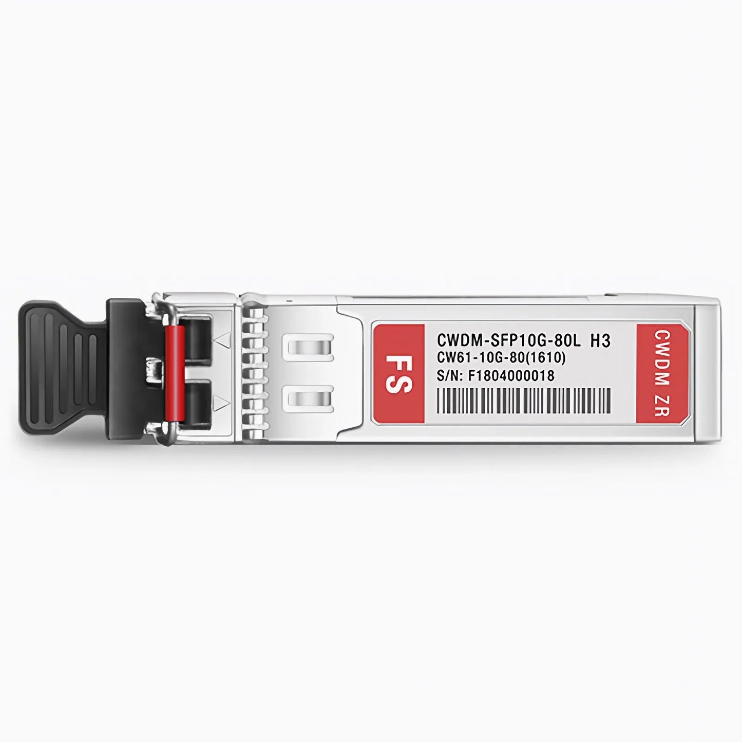 H3C CWDM-SFP10G-1610-80 Compatible SFP+ 10G CWDM 1610nm 80km DOM Duplex LC/UPC SMF Optical Transceiver Module for Transmission