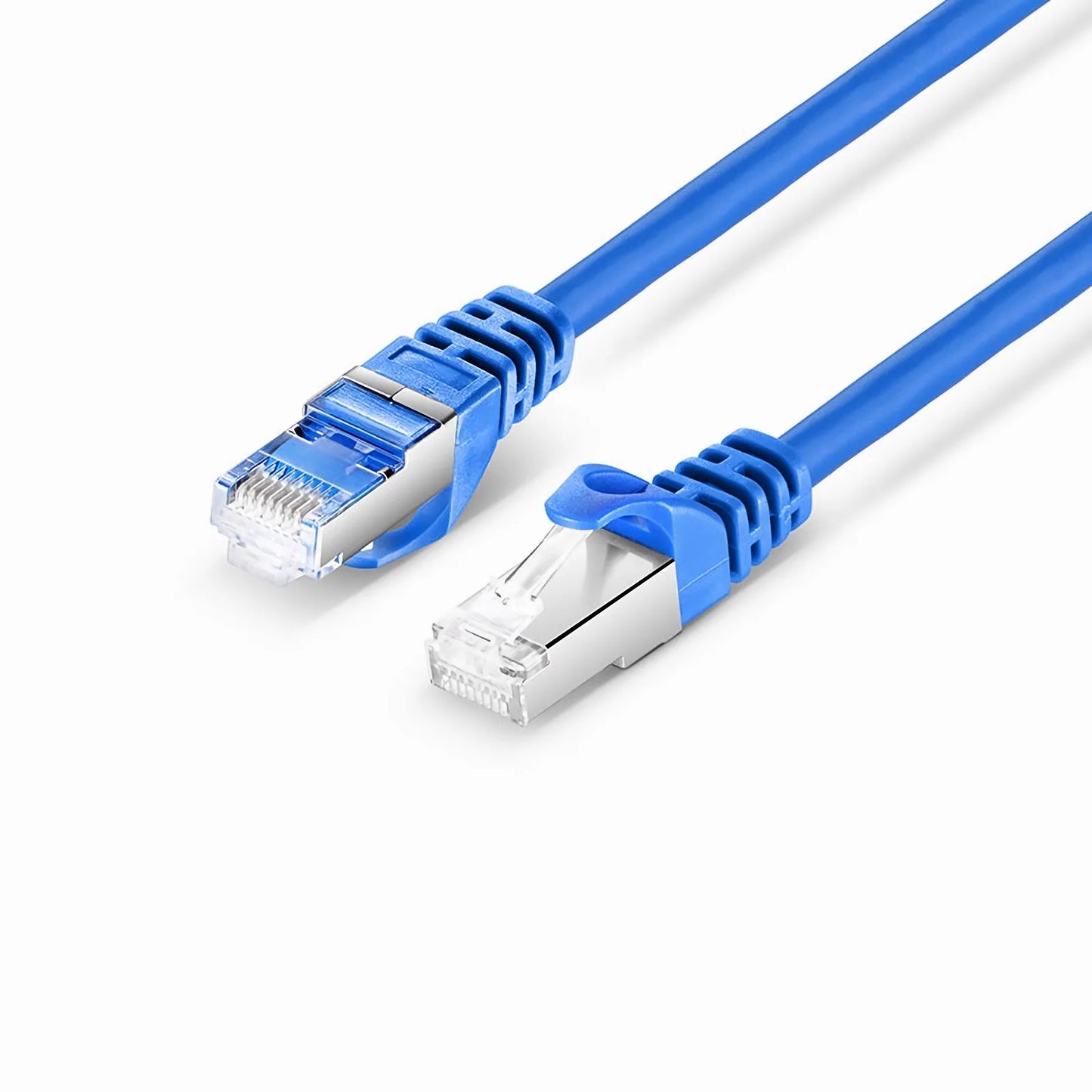 10ft (3m) Cat7 Snagless Shielded (S/FTP) PVC CM Ethernet Network Patch Cable, Blue