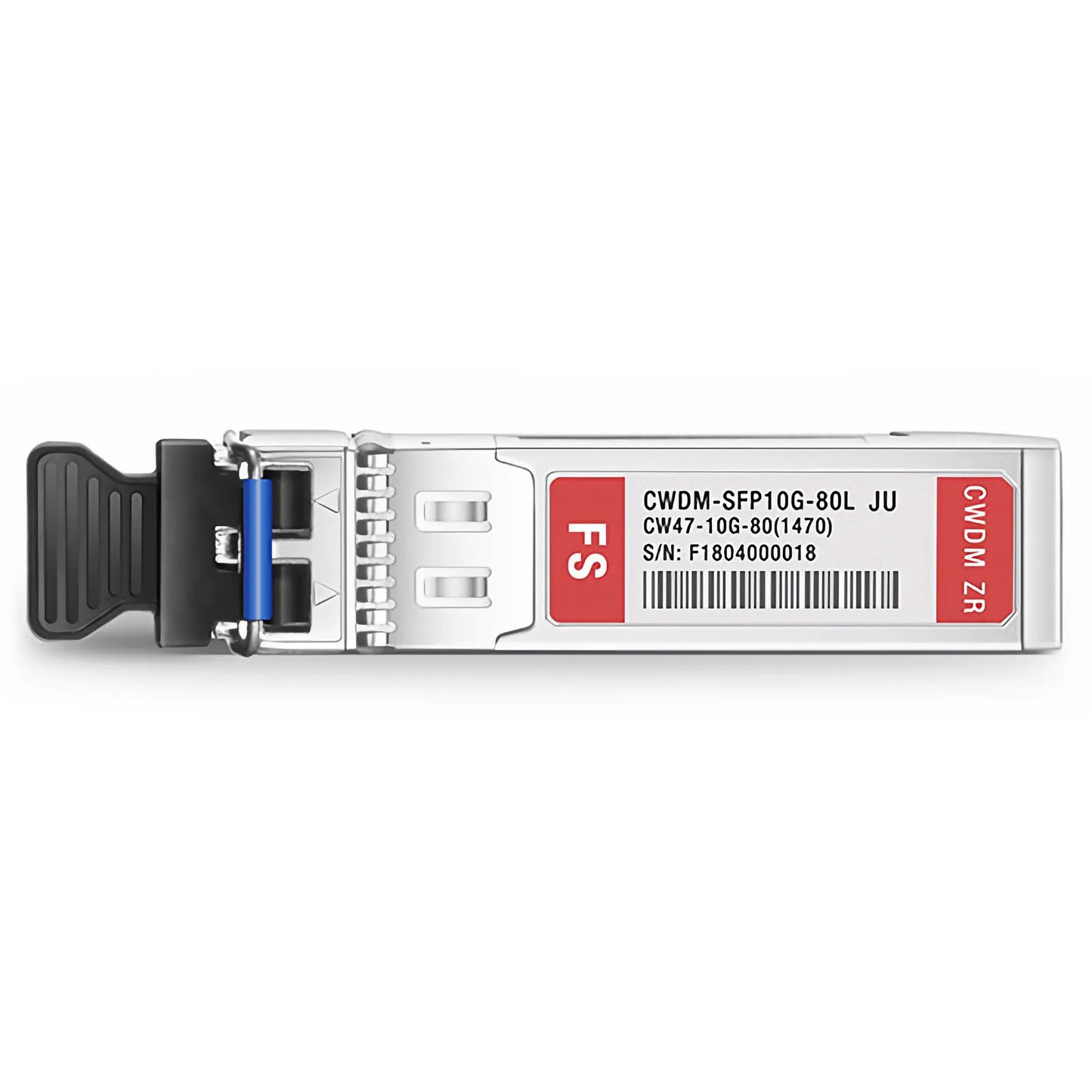 Juniper Networks EX-SFP-10GE-CWZ47 Compatible SFP+ 10G CWDM 1470nm 80km DOM Duplex LC/UPC SMF Optical Transceiver Module for Transmission