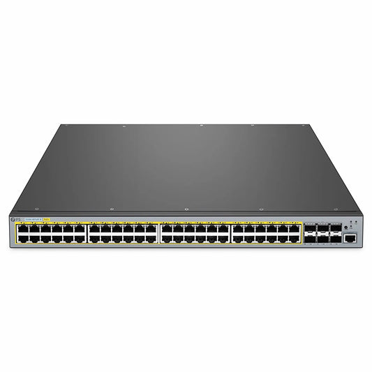 S5500-48T6SP-R, 48-Port Gigabit Ethernet L3 PoE+ Switch, 48 x PoE+ Ports @760W, with 6 x 10Gb SFP+, Support Stacking