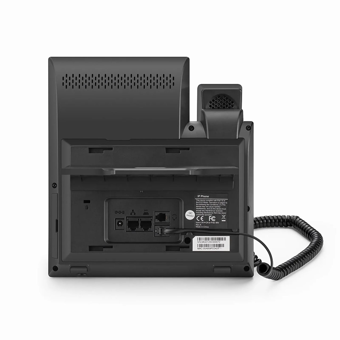 FIP-5220, Advanced VoIP Phone with 4.3-Inch Color LCD Screen, 20 SIP Accounts, USB 2.0, Dual-Port Gigabit Ethernet, PoE