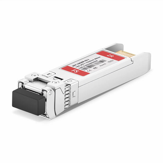 Cisco SFP-10G-ZR-I Compatible 10GBASE-ZR SFP+ 1550nm 80km DOM Duplex LC/UPC SMF Optical Transceiver Module (Industrial)