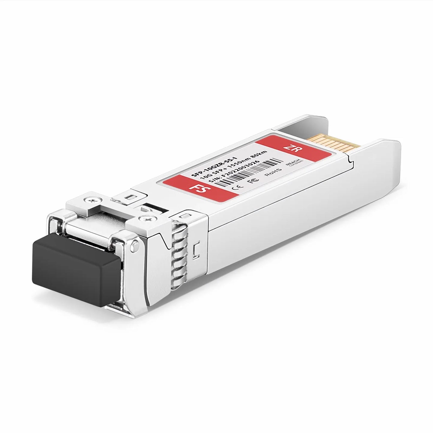 Cisco SFP-10G-ZR-I Compatible 10GBASE-ZR SFP+ 1550nm 80km DOM Duplex LC/UPC SMF Optical Transceiver Module (Industrial)