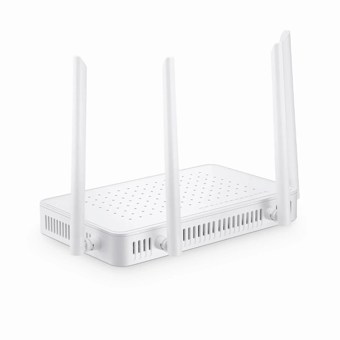 TA1910-4GVC-W, XPON (GPON + EPON) HGU ONU with 1 x PON, 4 x GE, 2 x POTS, 1 x RF, 1 x USB, and 4 x External Dual Band Antennas (1200M WiFi 4/5)