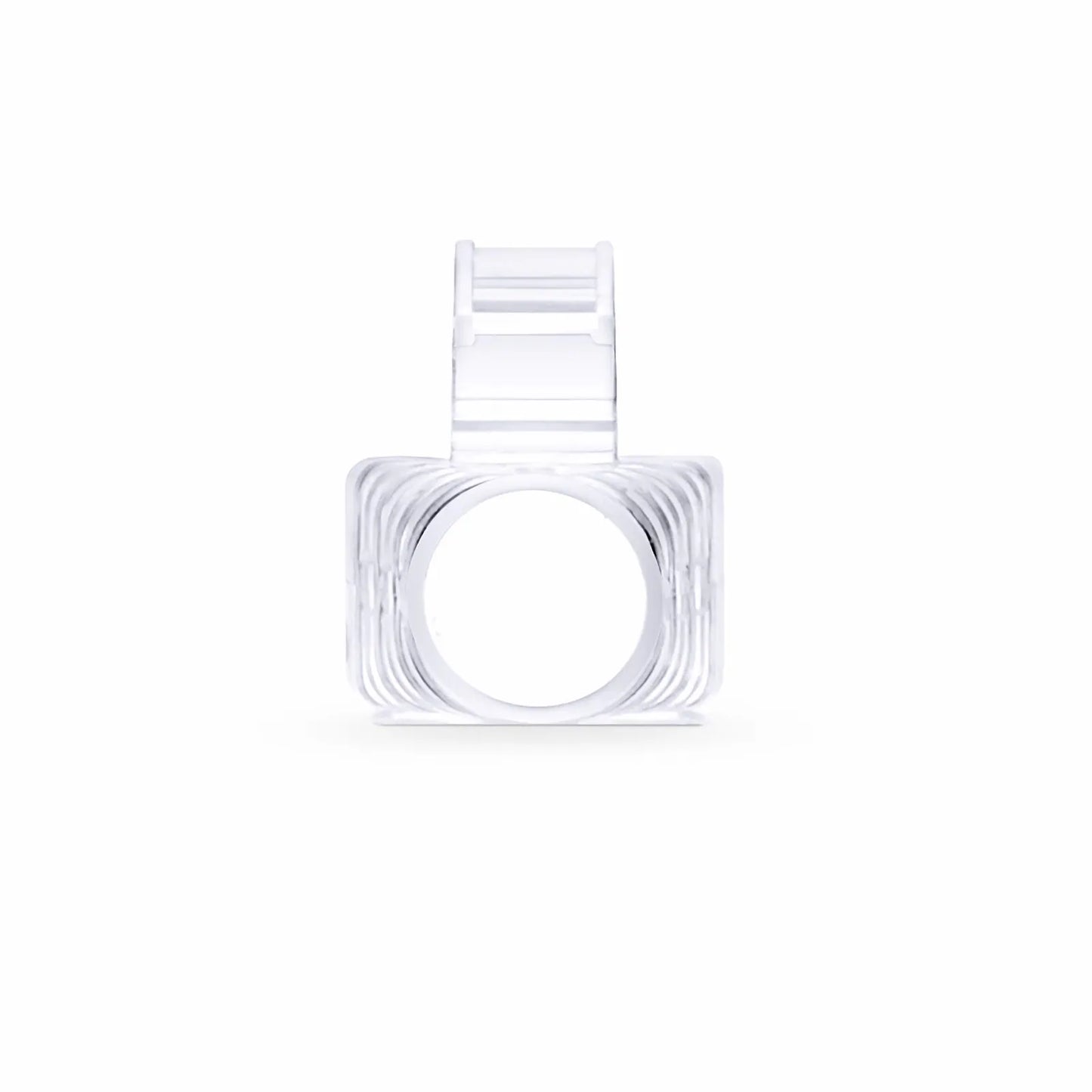 Cat6 RJ45 Strain Relief Boots, 6.0-6.5mm OD for Cat6 UTP 23~24AWG, F/UTP 26AWG Ethernet Network Cable, Transparent, 50PCS/Pack