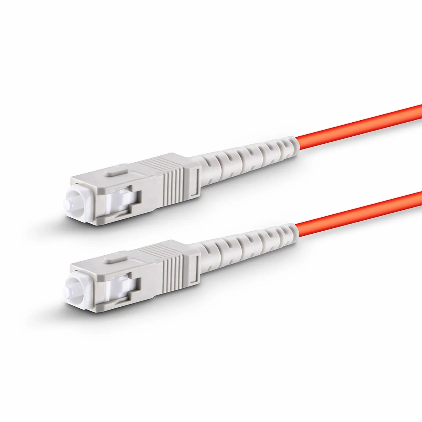 1m (3ft) Fiber Patch Cable, 1 Fiber, G.651, SC UPC Simplex to SC UPC Simplex, Multimode (OM1), Riser (OFNR), 2.0mm, Tight-Buffered, Orange