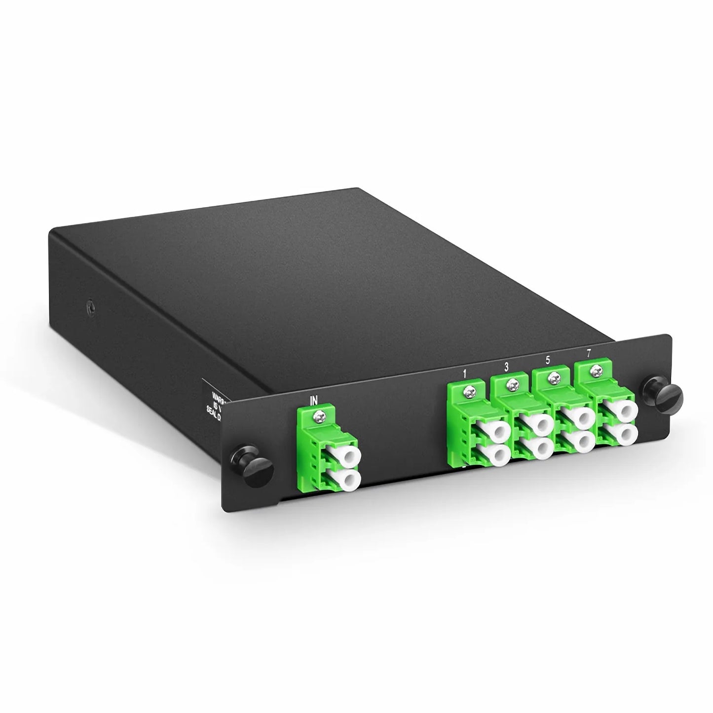 1 x 8 PLC Fiber Splitter, Standard LGX Cassette, LC/APC, Singlemode