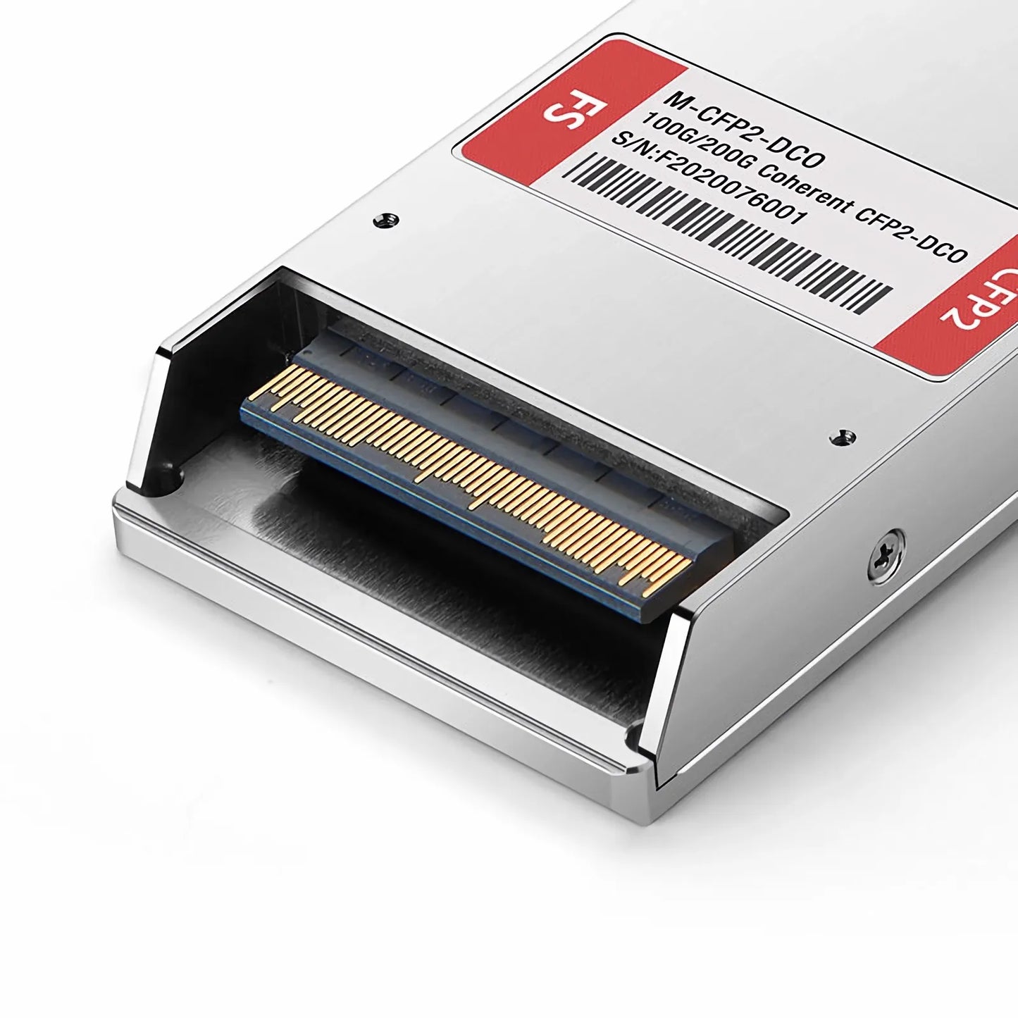H45 1540.95nm CFP2-DCO 100G/200G DWDM C-band Tunable 96Chs ITU CH13-CH60 50GHz 80km DOM Duplex LC/UPC SMF Optical Transceiver Module for Transmission