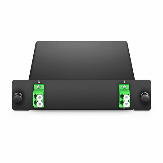 1 x 2 PLC Fiber Splitter, Standard LGX Cassette, LC/APC, Singlemode