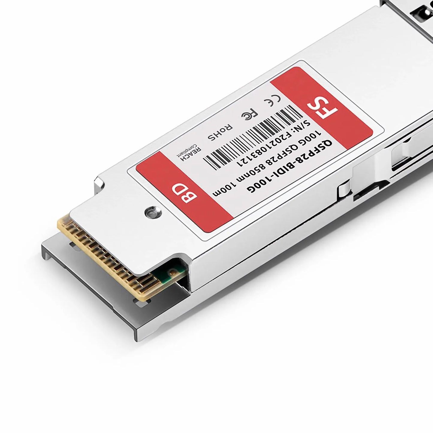 Cisco Compatible 100GBASE-SR SWDM4 QSFP28 BiDi 4 x 25G NRZ 850/880/910/940nm 100m DOM Duplex LC/UPC MMF Optical Transceiver Module
