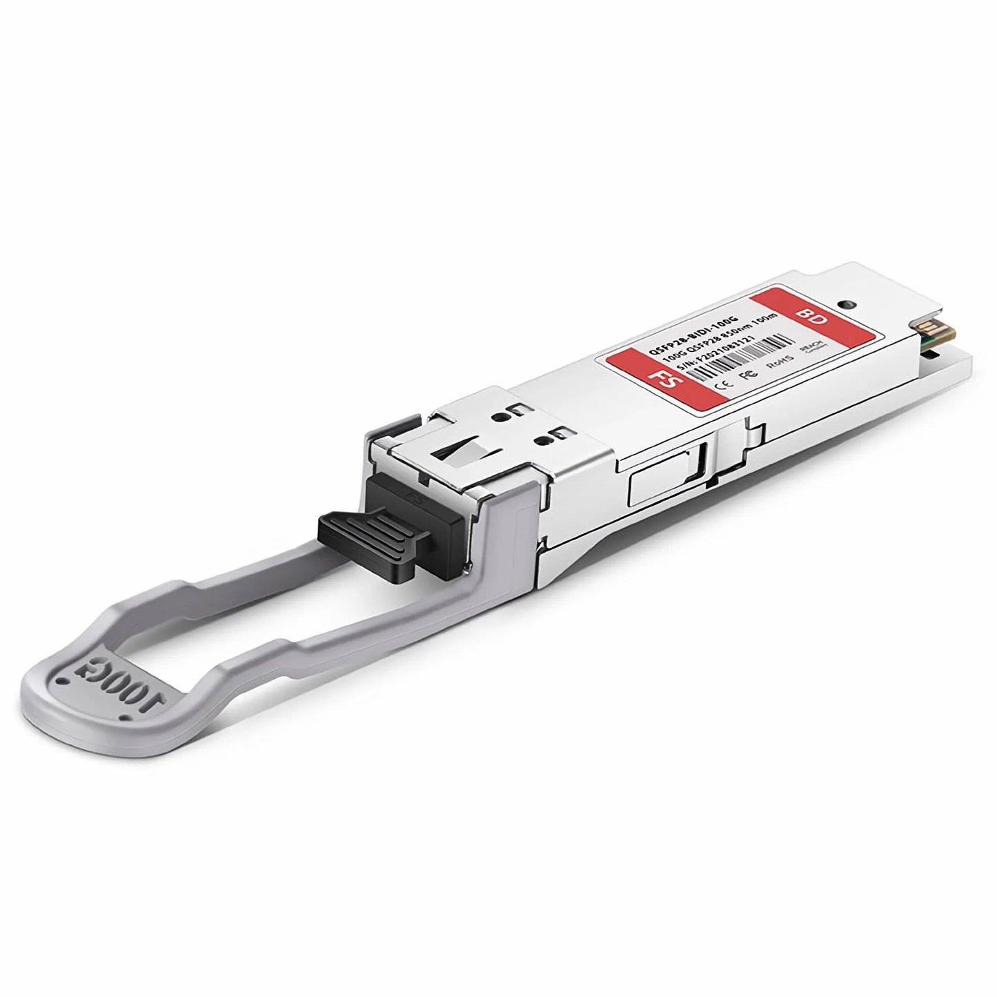 Cisco Compatible 100GBASE-SR SWDM4 QSFP28 BiDi 4 x 25G NRZ 850/880/910/940nm 100m DOM Duplex LC/UPC MMF Optical Transceiver Module