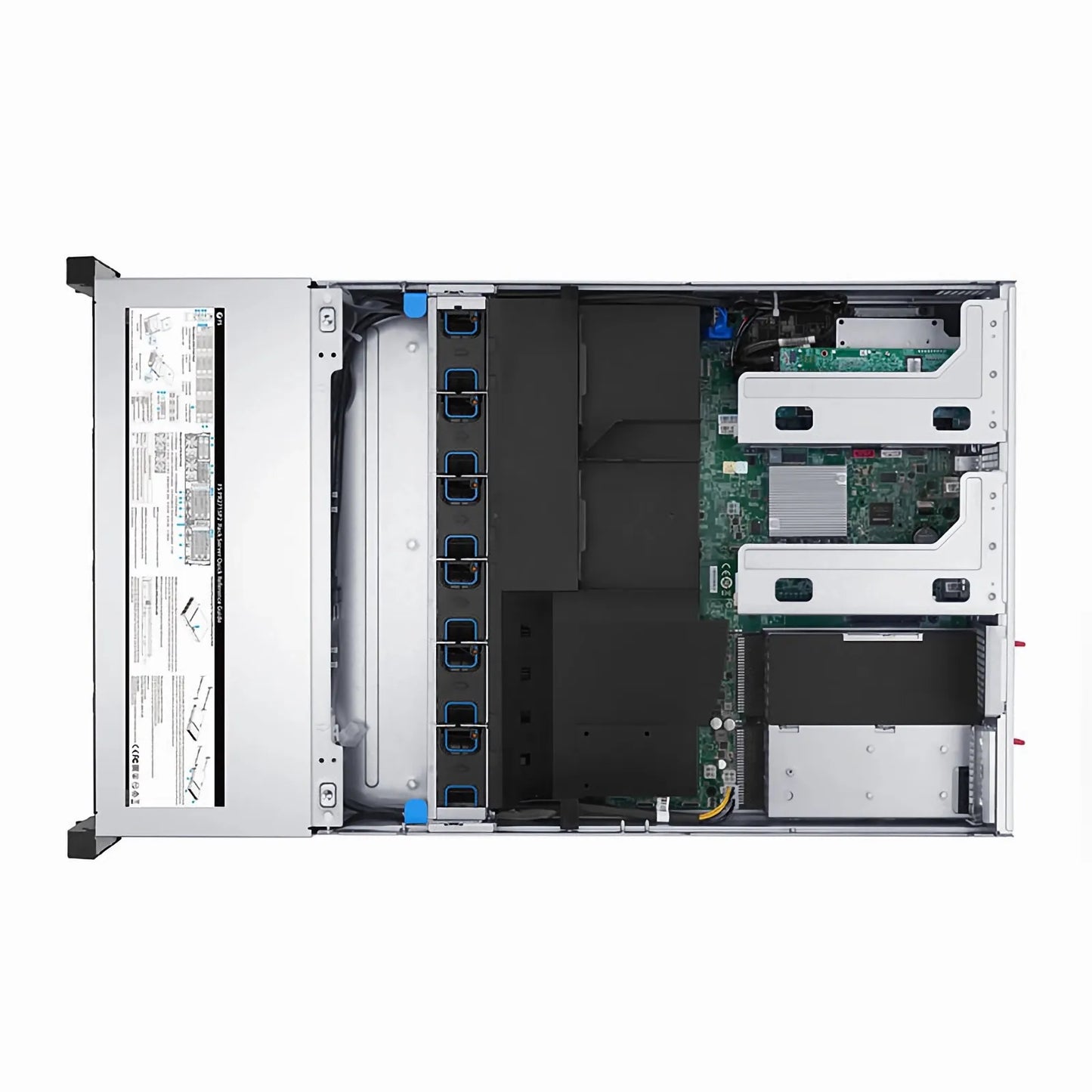 RS7250, 2U Rack Server, 2 x Intel® Xeon® Scalable Processors, 2 x 32GB of Memory, 2 x 2.5'' Hot-swap SATA SSD Drive Bays, 2 x RJ45 1GbE Ports, 800W Redundant