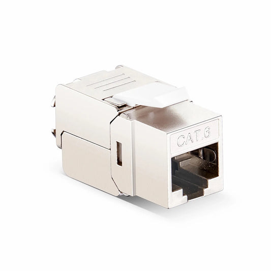Mini Cat6 RJ45 (8P8C) Shielded Toolless Keystone Jack