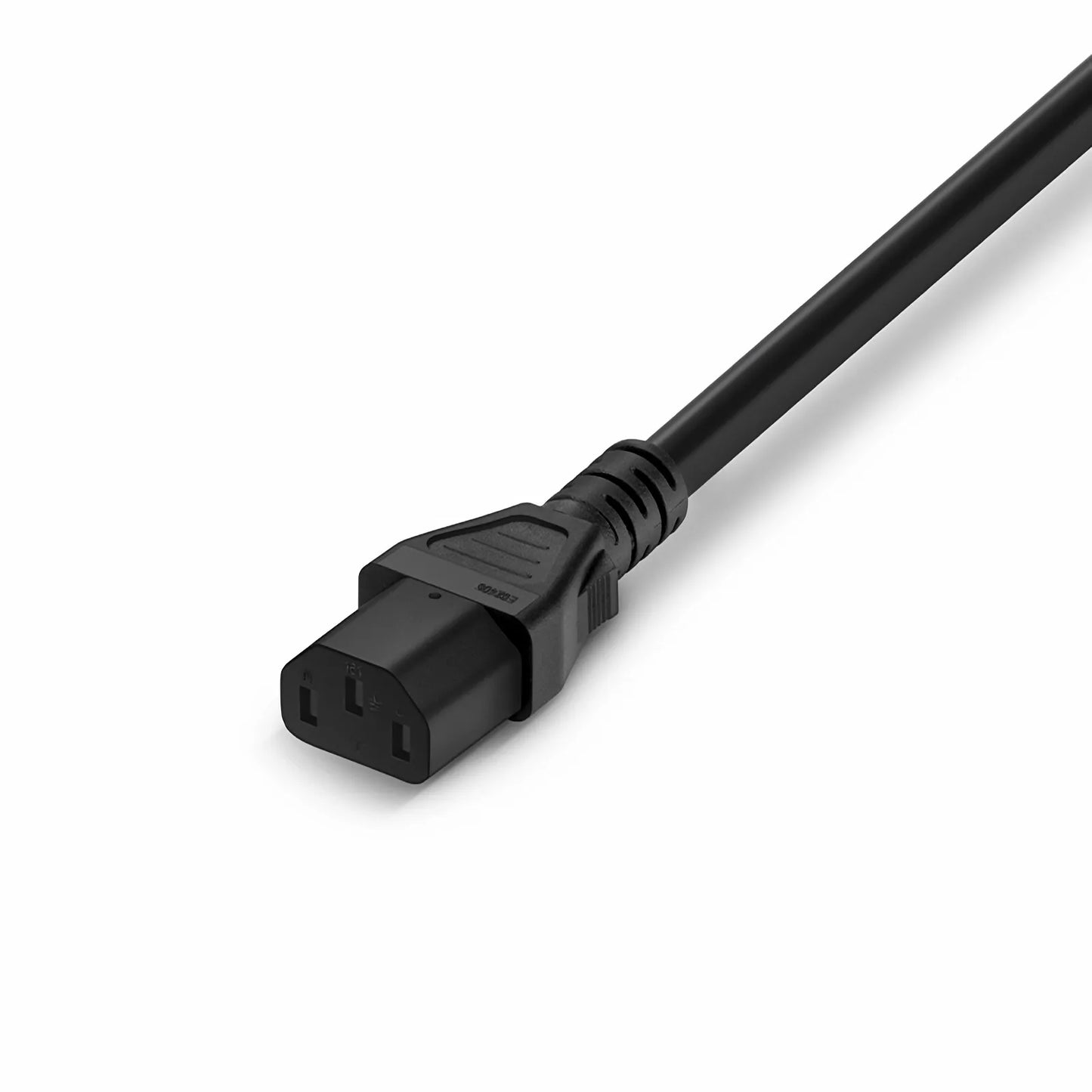 3ft (0.9m) IEC60320 C20 to IEC60320 C13 14AWG 250V/15A Power Cord, Black