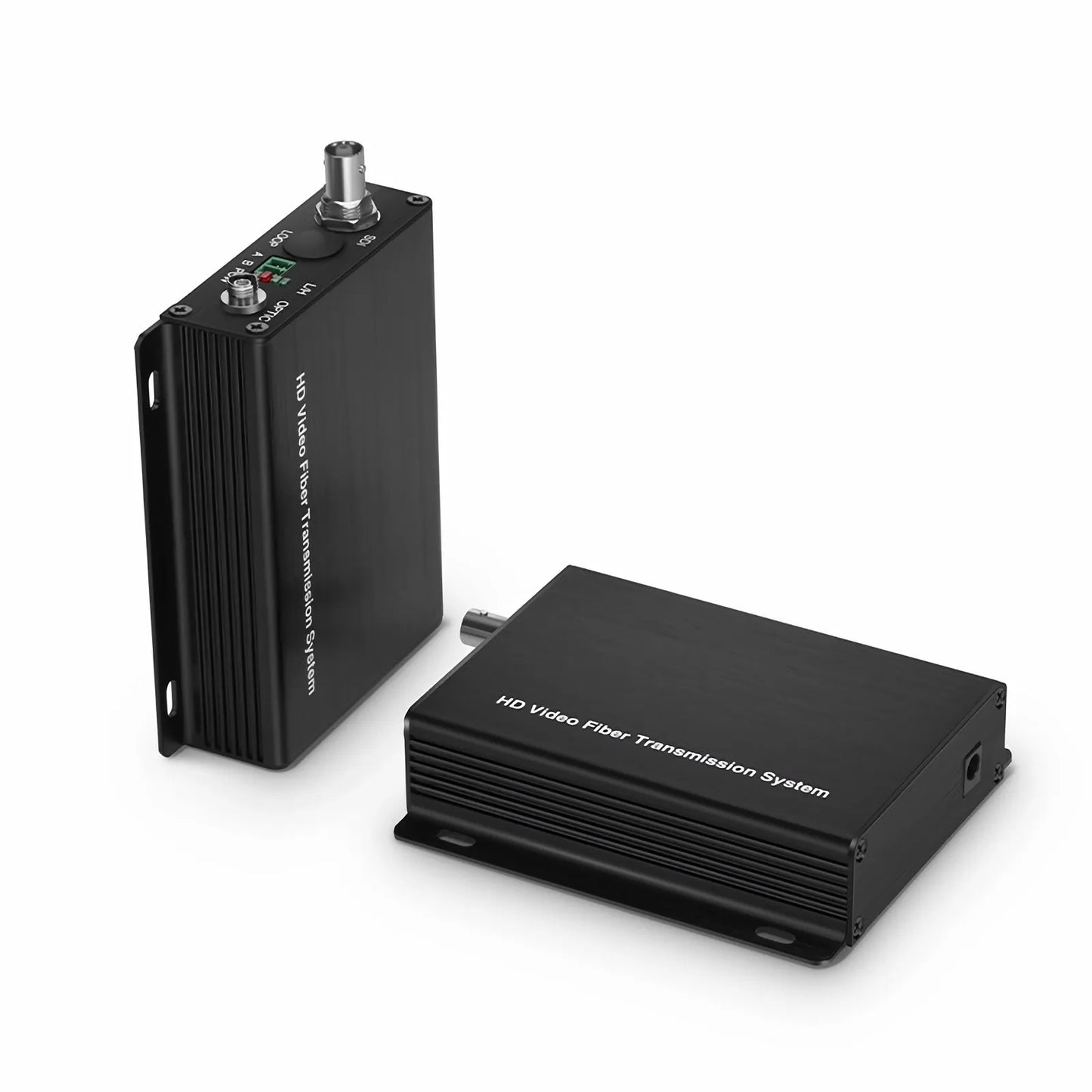 Mini 1 Channel Unidirectional HD-SDI over Optical Fiber Transmitter and Receiver Set