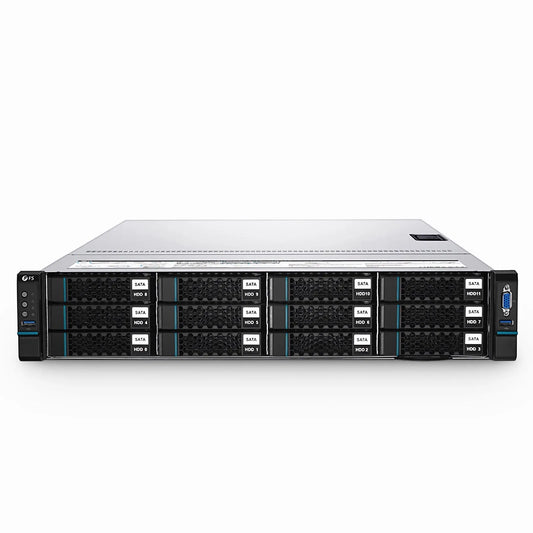 RS7250, 2U Rack Server, 2 x Intel® Xeon® Scalable Processors, 2 x 32GB of Memory, 2 x 2.5'' Hot-swap SATA SSD Drive Bays, 2 x RJ45 1GbE Ports, 800W Redundant