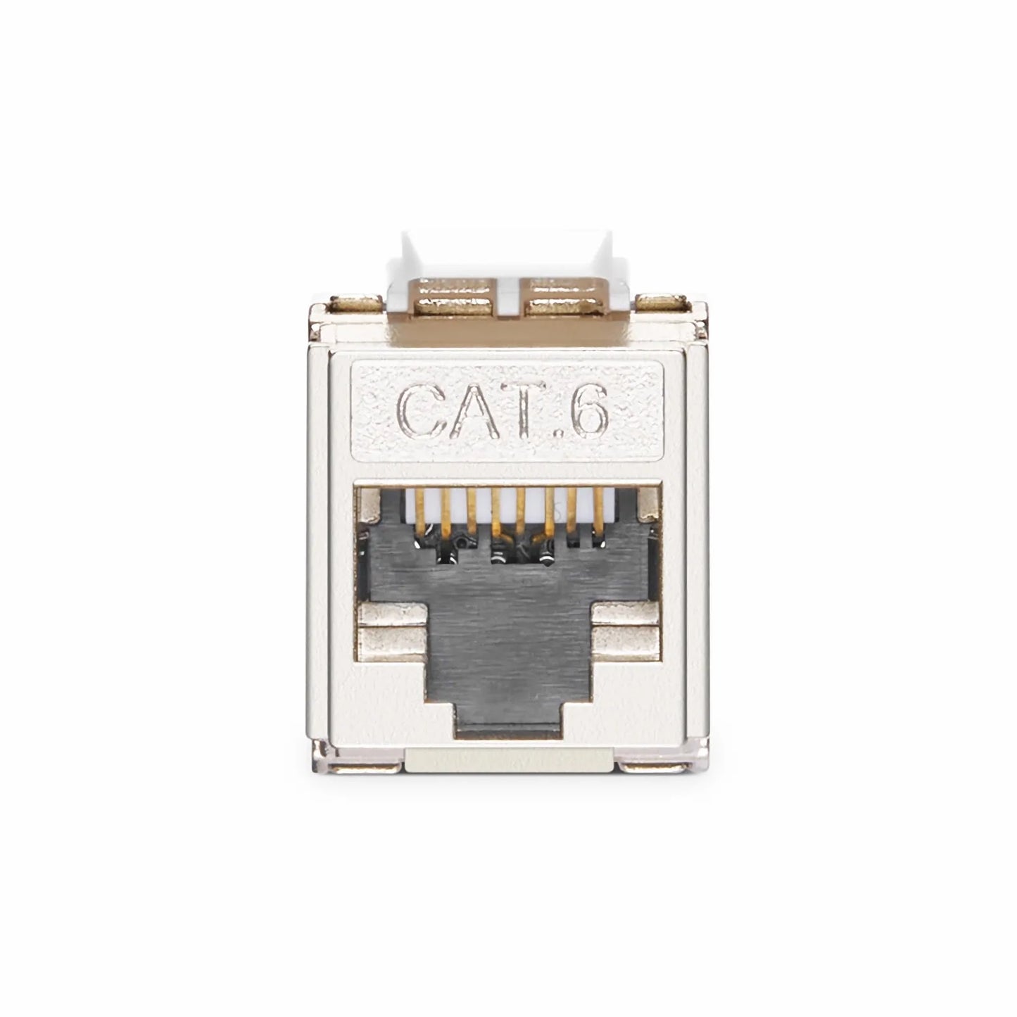 Mini Cat6 RJ45 (8P8C) Shielded Toolless Keystone Jack