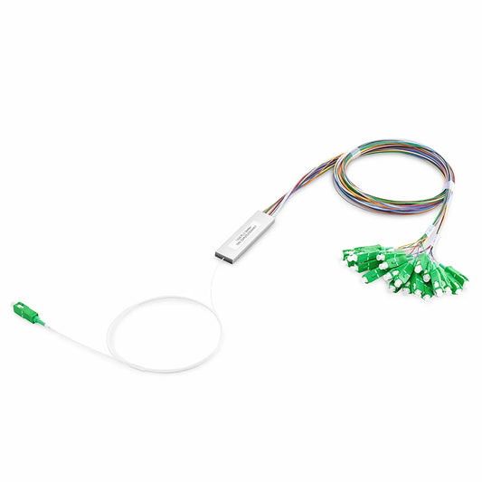 1 x 24 PLC Fiber Splitter, Mini Module, 900μm, SC/APC, Singlemode