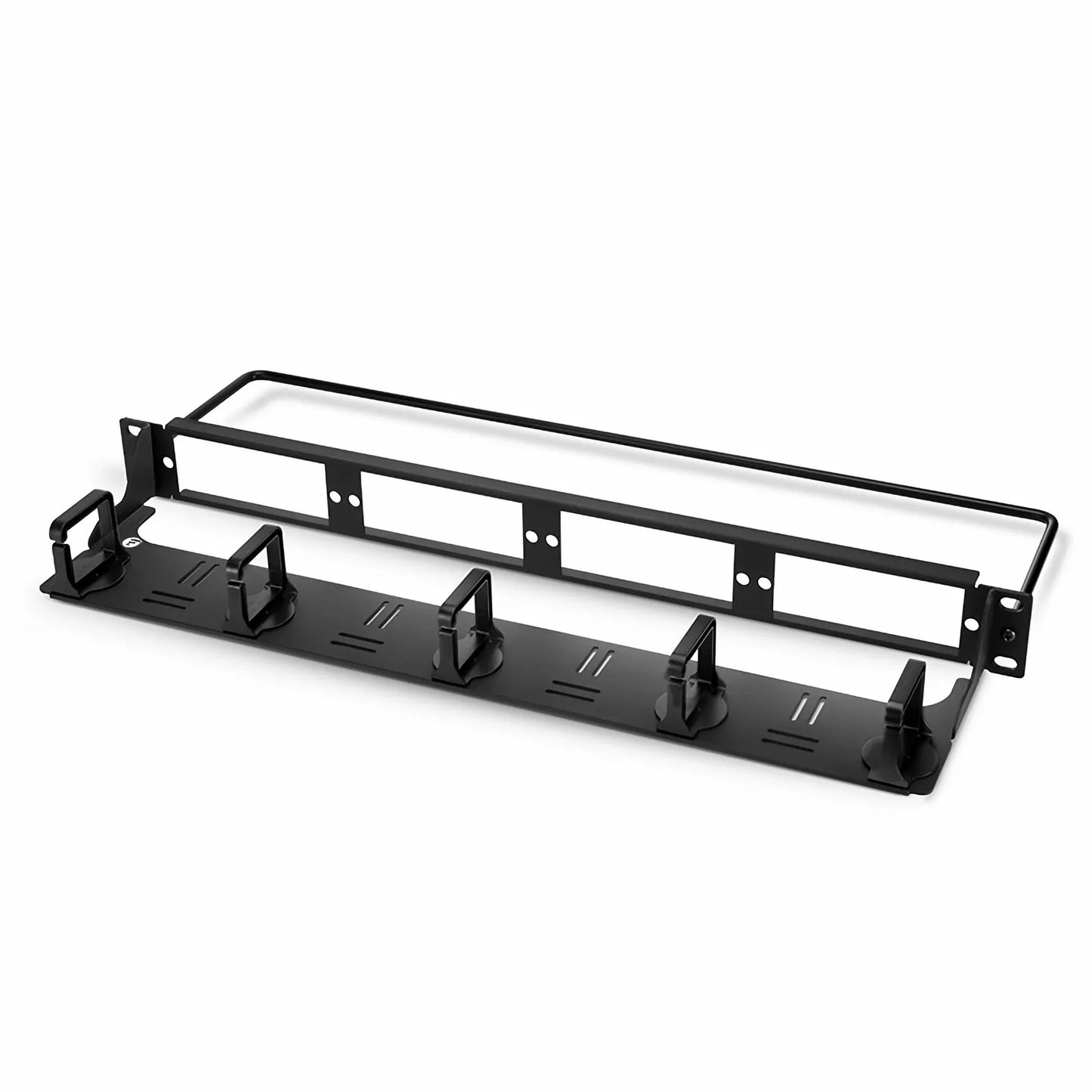 FHD™ High Density 1U Rack Mount Blank Enclosure Unloaded, Detachable Cable Management Lacer Panel and Bar, Holds up to 4 x FHD™ Panels, 144 Fibers (LC)