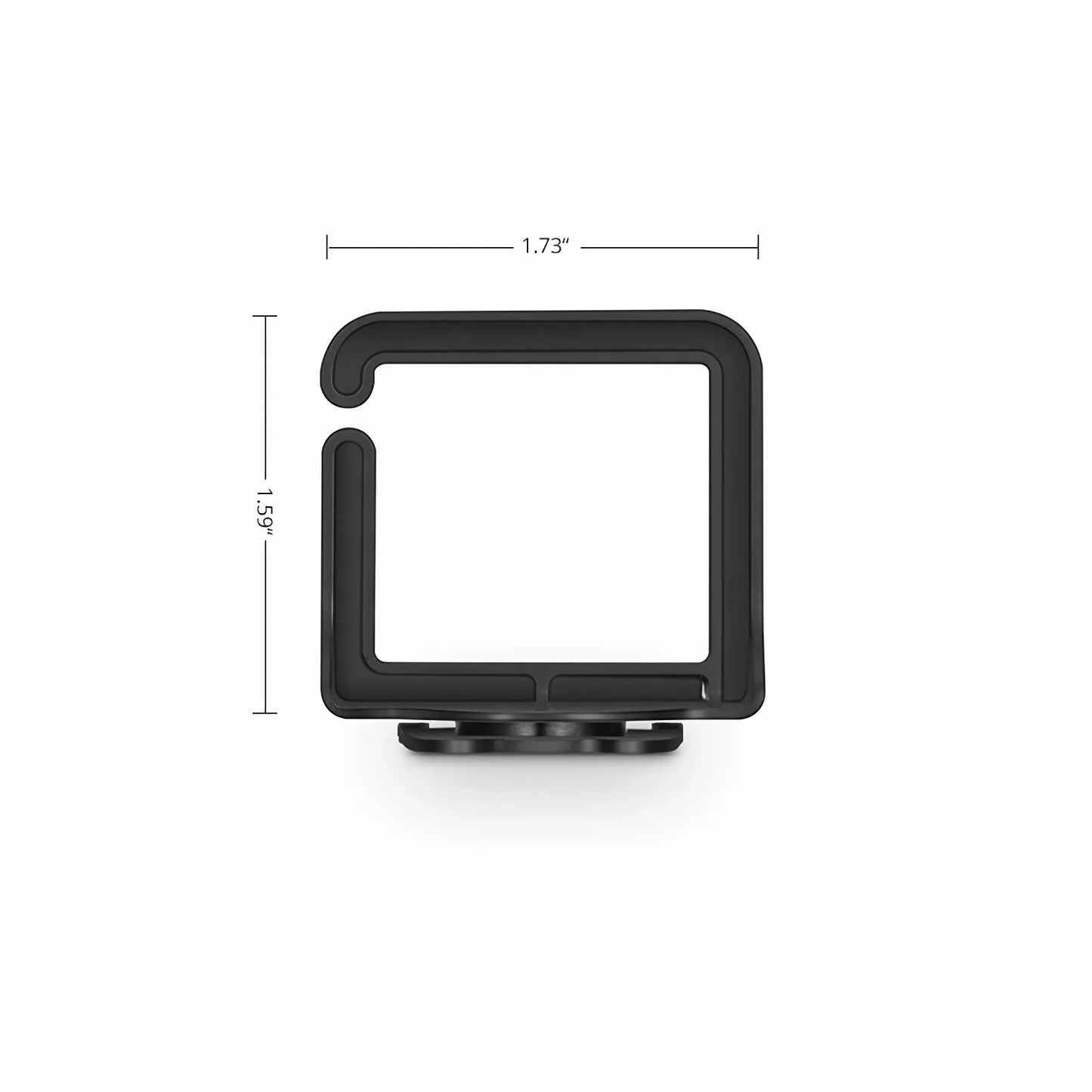 Small Plastic D-ring for Horizontal Cable Manager, 5pcs/Pack