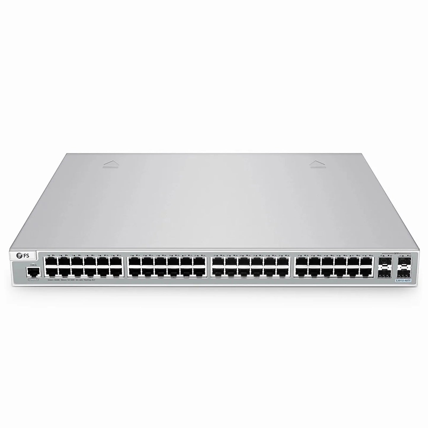 S3910-48TF, 48-Port Ethernet L2+ Switch, 48 x Gigabit RJ45, with 4 x 1Gb SFP Uplinks, Broadcom Chip