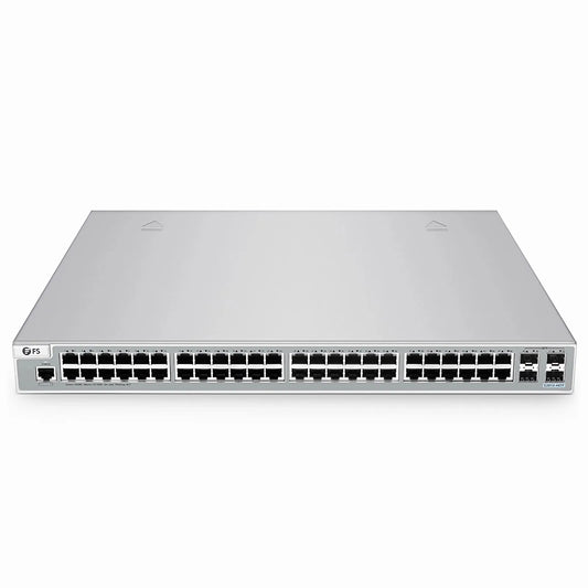 S3910-48TF, 48-Port Ethernet L2+ Switch, 48 x Gigabit RJ45, with 4 x 1Gb SFP Uplinks, Broadcom Chip