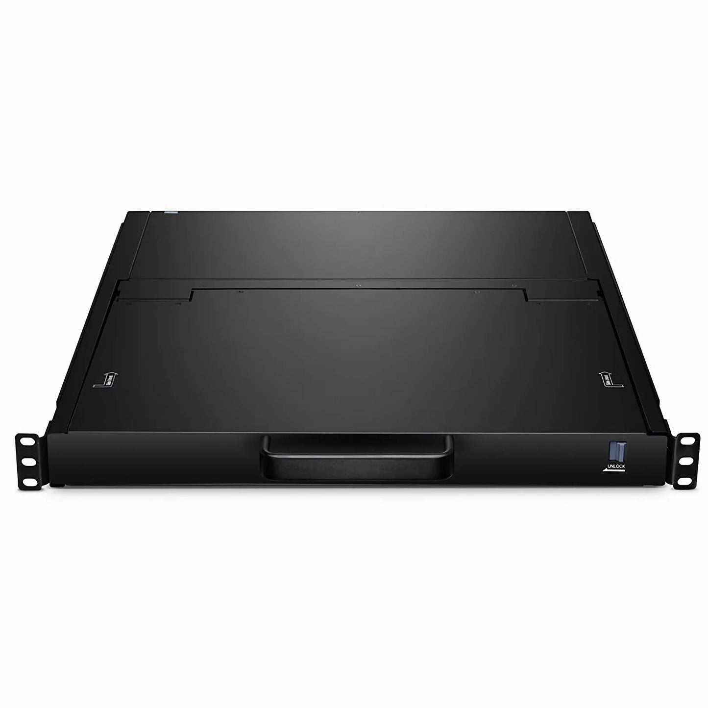 16-Port Cat5 1U Rack-Mount KVM Over IP Switch with 17" Full HD LCD, 16 x RJ45 to VGA Interface Modules Included