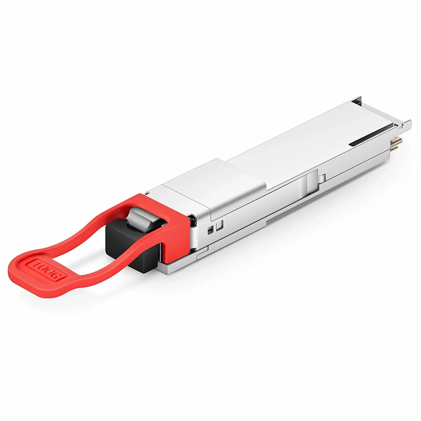 100GBASE-BX20-D QSFP28 BiDi 4 x 25G NRZ 1310nm-TX/1280nm-RX 20km DOM Simplex LC/UPC SMF Optical Transceiver Module for FS Switches