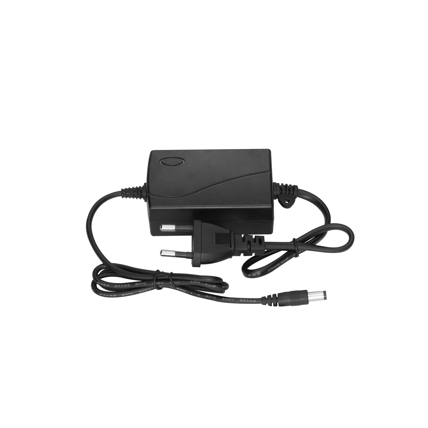 Mini Unmanaged 1x 10/100/1000Base-T RJ45 to 1x 100/1000Base-X Single Mode SC 1550/1310nm 20km Gigabit Ethernet Media Converter, European Plug Standard