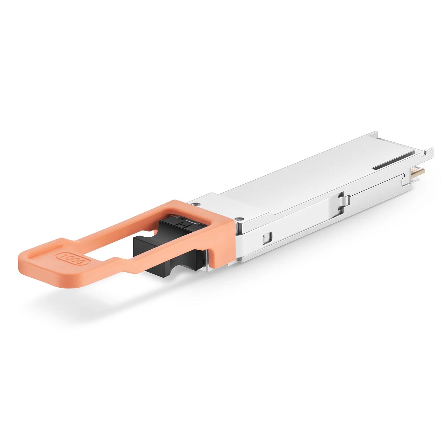 Generic Compatible 100GBASE-ER QSFP28 Single Lambda 4 x 25G NRZ 1310nm 40km DOM Duplex LC/UPC SMF Optical Transceiver Module