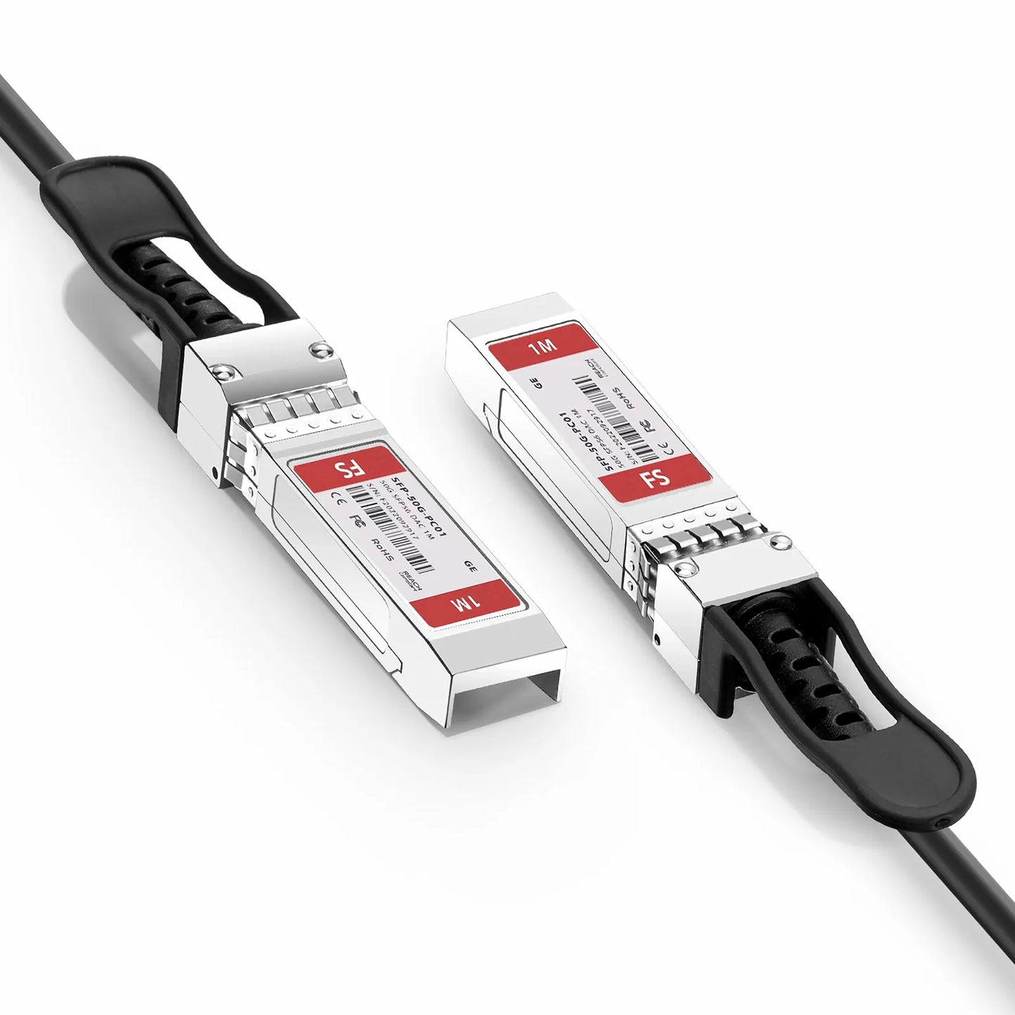 1m (3ft) Generic Compatible 50G SFP56 Passive Direct Attach Copper Twinax Cable