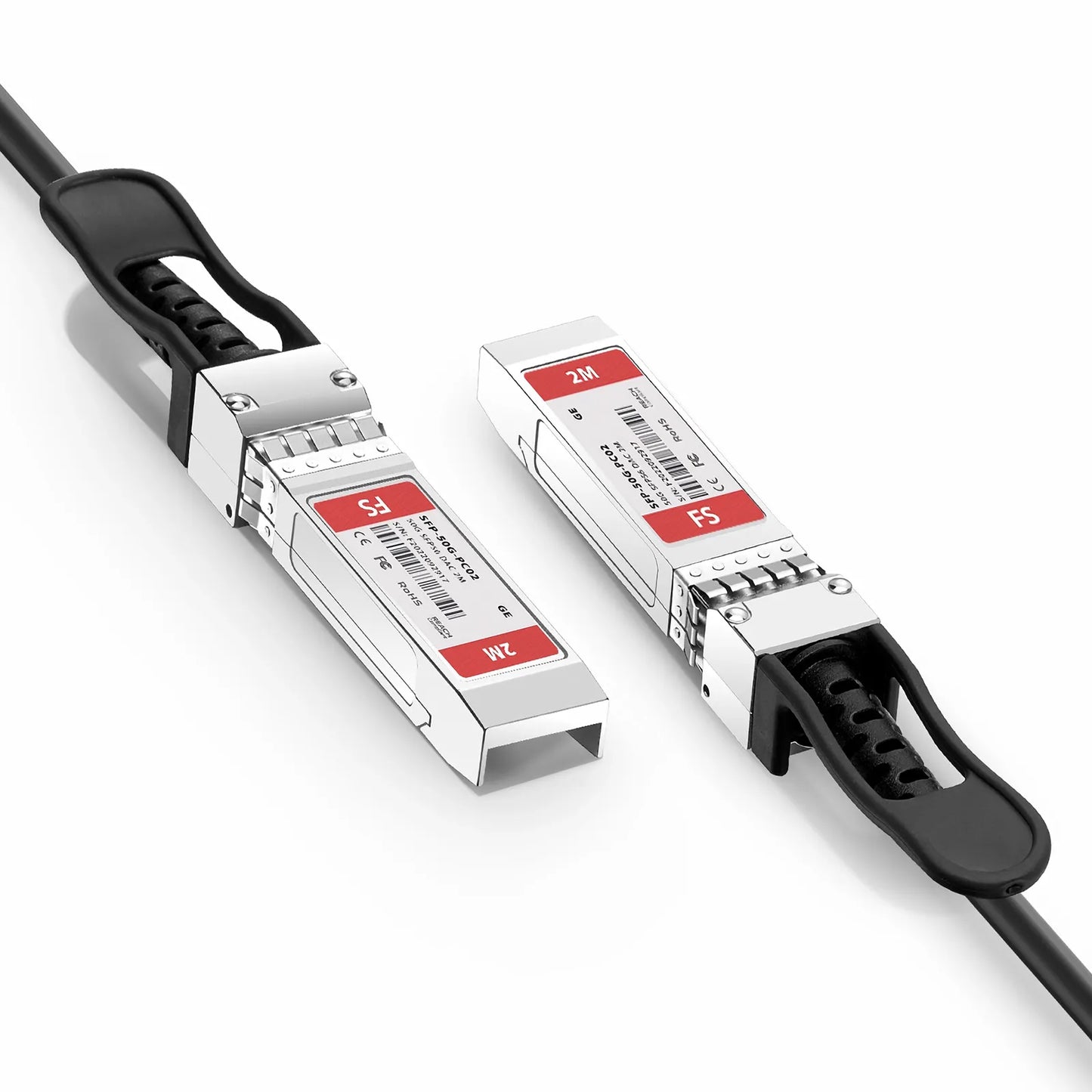 2m (7ft) Generic Compatible 50G SFP56 Passive Direct Attach Copper Twinax Cable