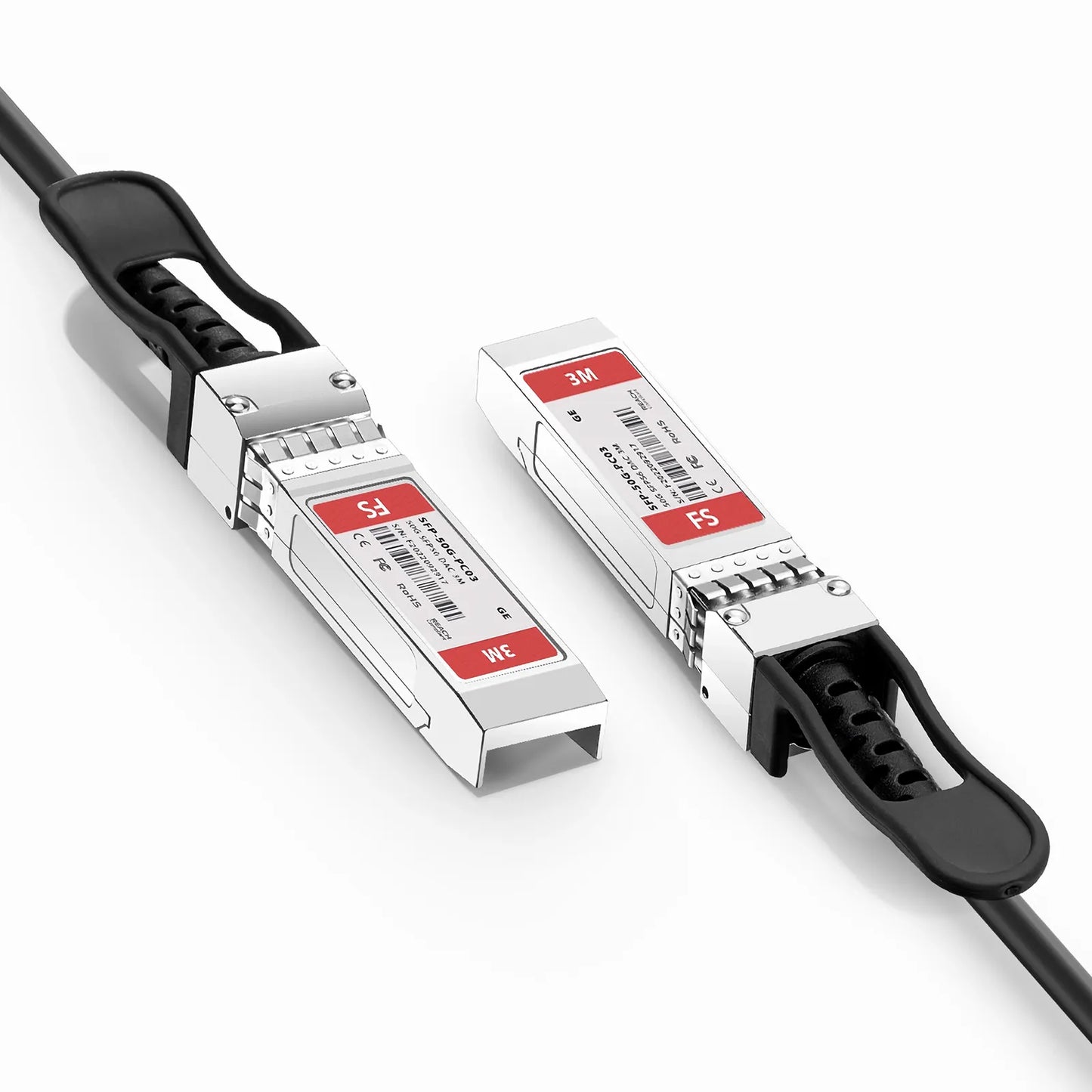 3m (10ft) Generic Compatible 50G SFP56 Passive Direct Attach Copper Twinax Cable