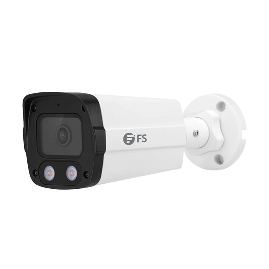 IPC201-8M-B Bullet Camera, with Fixed 2.8mm Lens, 8MP Resolution, Built-in Mic ＆ Speaker, 98ft Night Vision, Smart Person/Vehicle Detection, IP67 PoE Network Camera