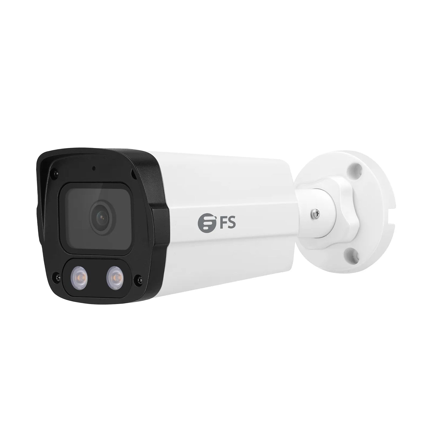 IPC201-8M-B Bullet Camera, with Fixed 2.8mm Lens, 8MP Resolution, Built-in Mic ＆ Speaker, 98ft Night Vision, Smart Person/Vehicle Detection, IP67 PoE Network Camera