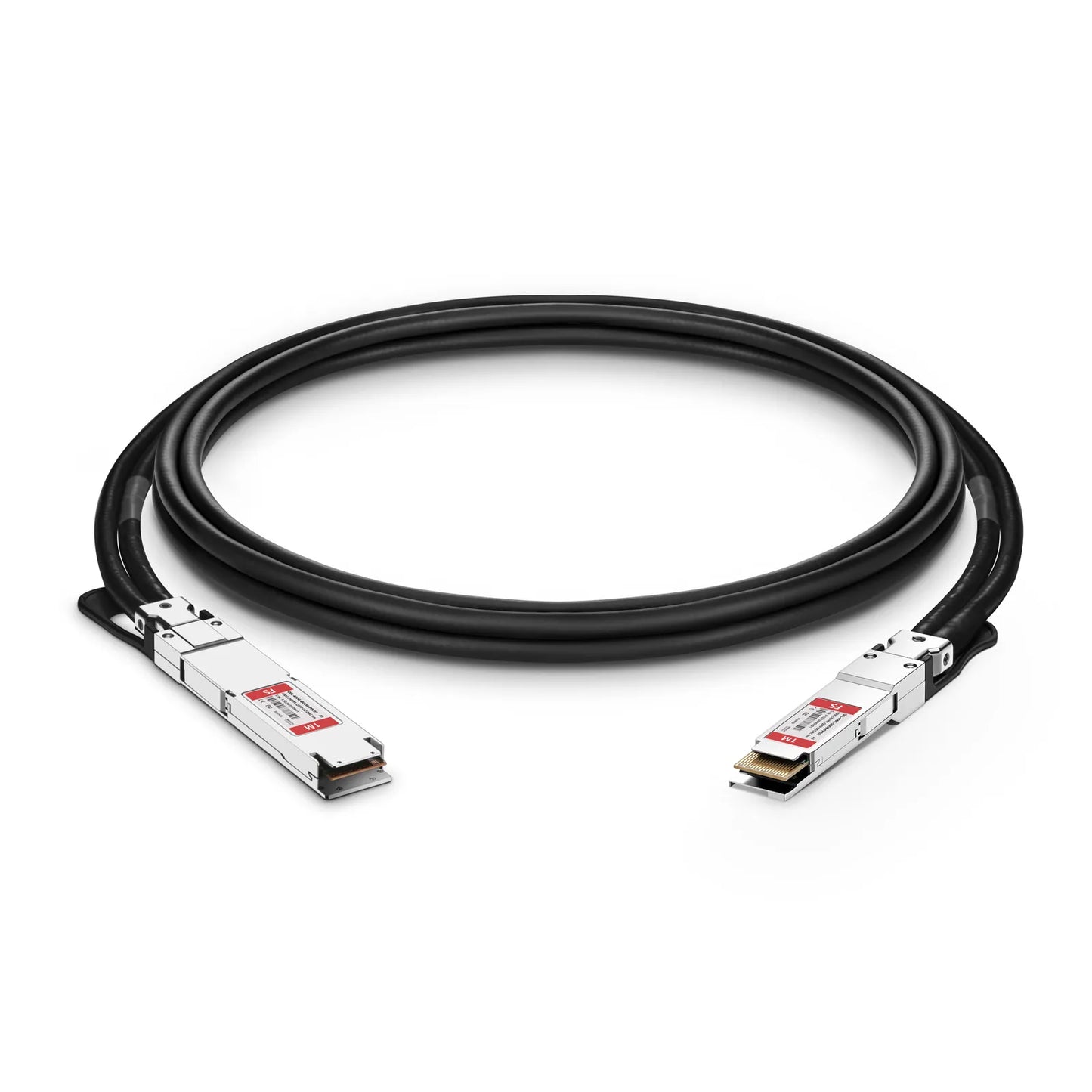 1m (3ft) Arista Networks Compatible 400G OSFP 8 x 50G PAM4 Flat Top to 400G QSFP-DD 8 x 50G PAM4 Passive Direct Attach Copper Twinax Cable