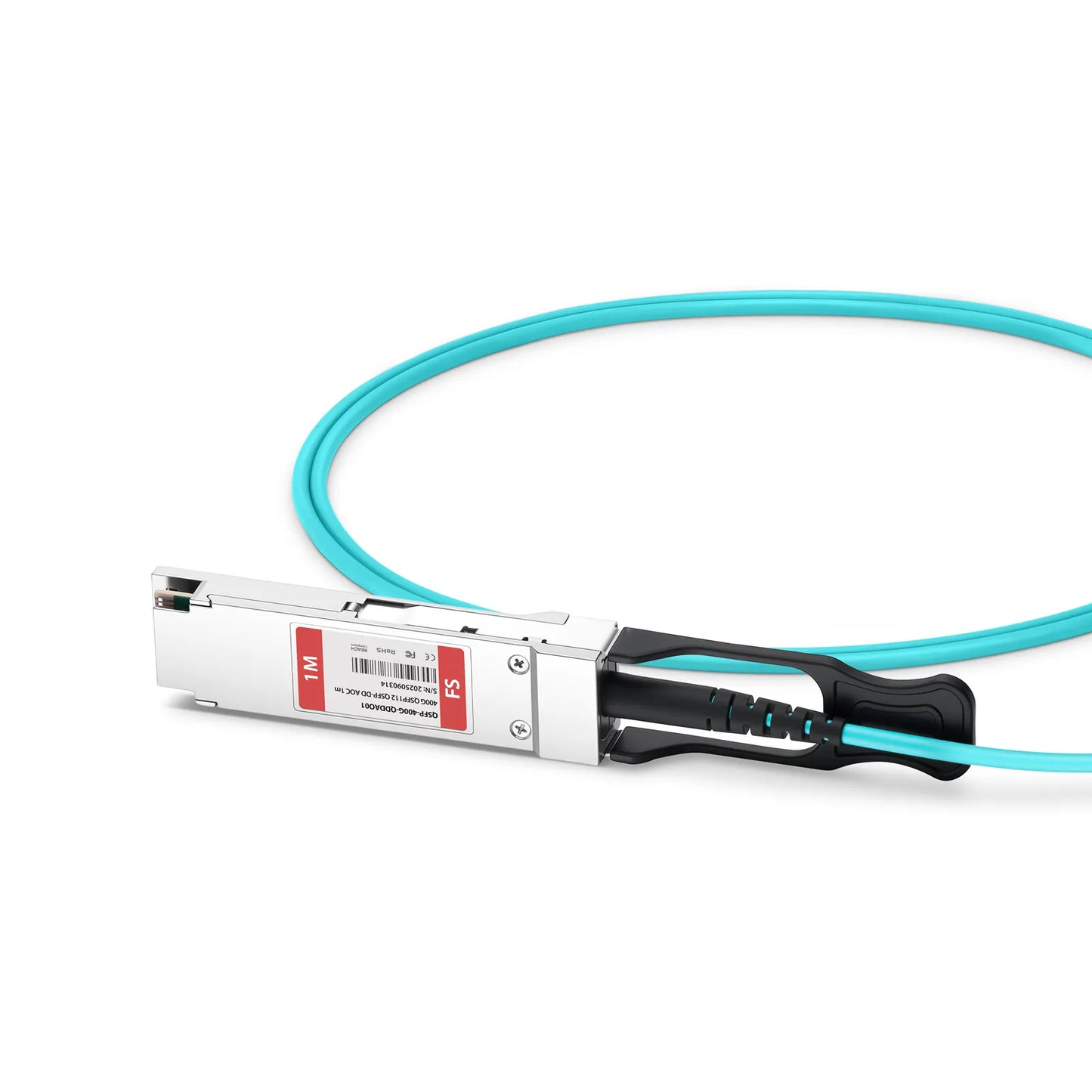 1m (3ft) Cisco Compatible 400G QSFP112 4 x 100G PAM4 to 400G QSFP-DD 8 x 50G PAM4 Active Optical Cable