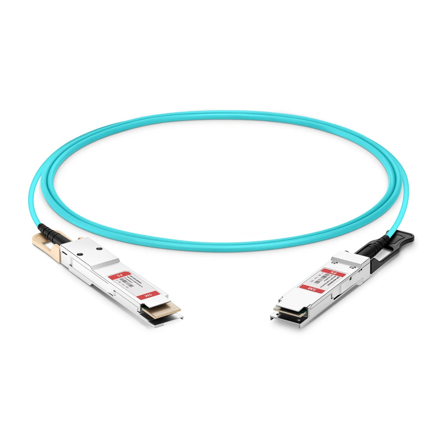 5m (16ft) Cisco Compatible 400G QSFP112 4 x 100G PAM4 to 400G QSFP-DD 8 x 50G PAM4 Active Optical Cable