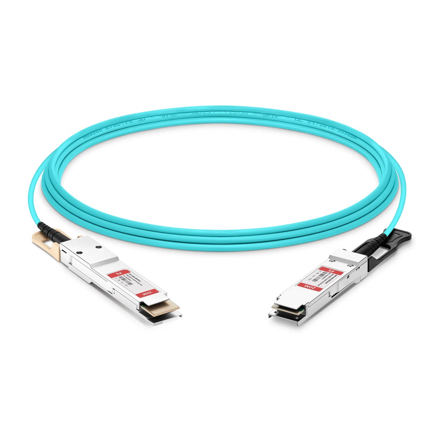 20m (66ft) Cisco Compatible 400G QSFP112 4 x 100G PAM4 to 400G QSFP-DD 8 x 50G PAM4 Active Optical Cable