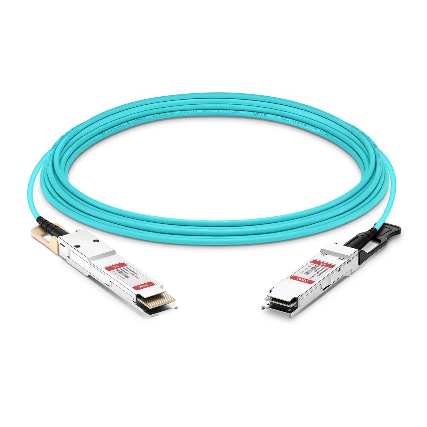 30m (98ft) Cisco Compatible 400G QSFP112 4 x 100G PAM4 to 400G QSFP-DD 8 x 50G PAM4 Active Optical Cable