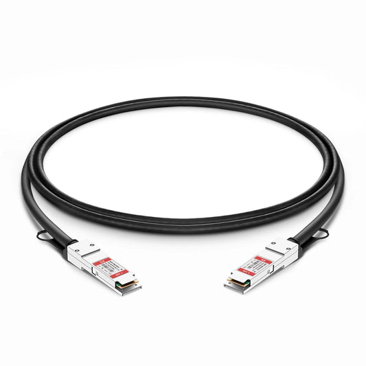 1.5m (5ft) Broadcom Compatible 100G QSFP28 4 x 25G NRZ Passive Direct Attach Copper Twinax Cable