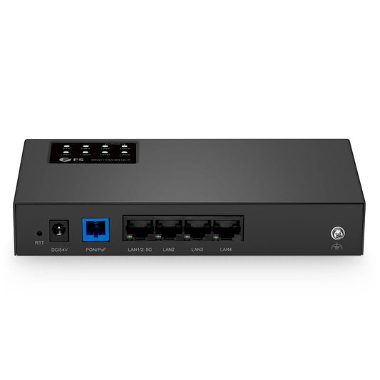ONU1730-3G1E-P, XGSPON SFU ONU with 1×PON supporting PoF, 3x GE & 1x 2.5G PoE/PoE+@55W